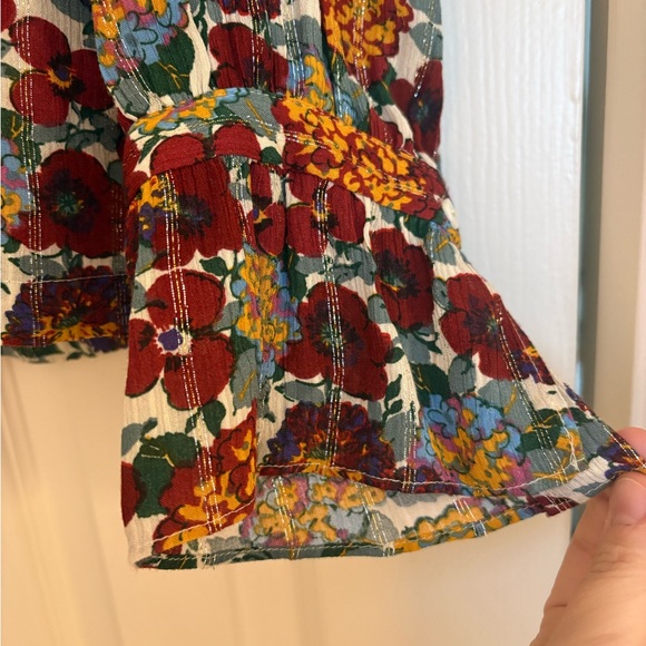 ba&sh Multicolor Floral Blouse - Picture 3 of 6